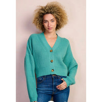 Puff Sleeve Cardigan by Signature 8