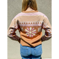 Floral Sweater by Easel