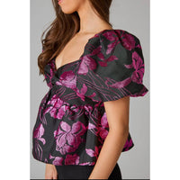 Blakely Peplum Top by Buddy Love