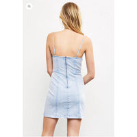 Bustier Denim Dress by Mustard Seed