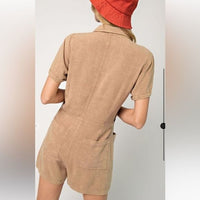 Easel Linen Blend Romper