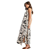 Printed Maxi Dress by Gigio