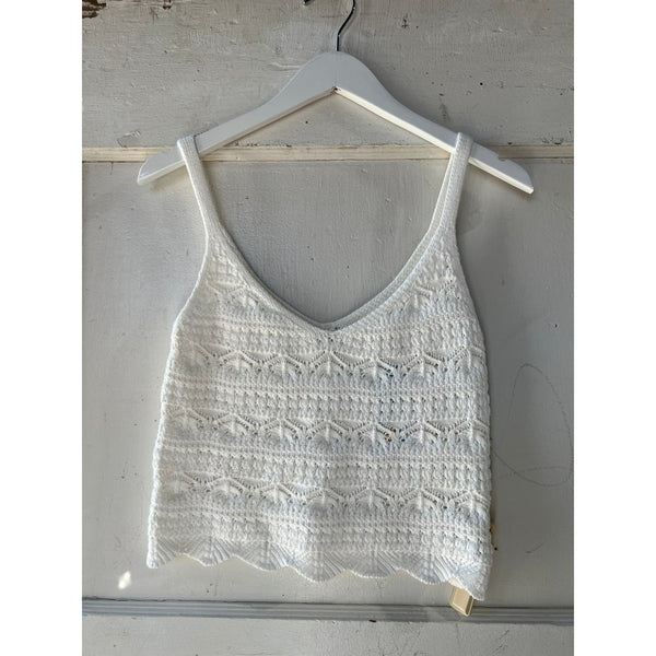 Crochet Cotton Tank by Be Cool