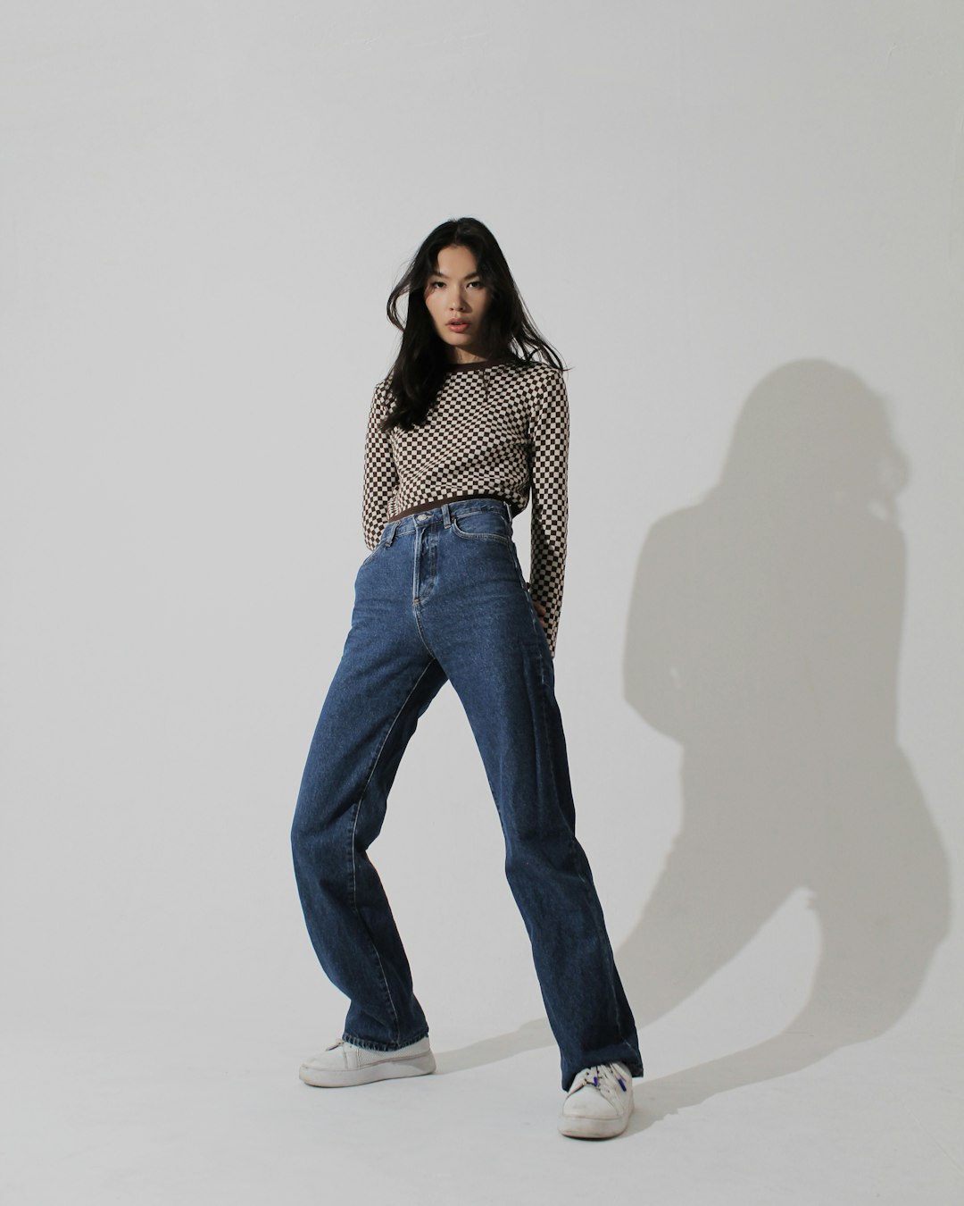 Agolde Women’s Riley High Rise Straight Crop Jean
